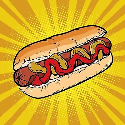 EPS 해외이미지 전통 음식 백그라운드 토마토 일러스트 패스트푸드 샌드위치 육류 요리 빨간색 여름 노란색 식사 저녁식사 소고기 흰색 신선 뜨거움 소시지 개 맛 그릴 아침식사 폐기물 바비큐 케첩 먹기 머스터드 배고픔 속도 칼로리 핫도그 점심식사 고립 번 프랑크푸르트 해로움 해외202004 해외일러스트 계절 빵 컬러 컨셉 채소 식재료 포유류 모션 주방용품 독일 도시 소스 가공식품 인스턴트 쓰레기 파일형식 벡터 동물 유럽 생활용품 양념 나라 오브젝트 이미지허브