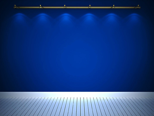 포토 JPG 해외이미지 배너 벽 백그라운드 실내 미술 사람없음 가로 파란색 빛 인테리어 3D 방 램프 발표 황금 클래식 미술관 수집 박물관 빛망울 해외202004 해외포토 디자인 컬러 컨셉 문화예술 조명 내부 디지털합성 파일형식 이미지허브