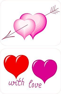 EPS 해외이미지 2 일러스트 추상 화살 발렌타인데이 사랑 빨간색 하트 심볼 해외202004 해외일러스트 모양 감정 컬러 무늬 데이이벤트 파일형식 벡터 이미지허브