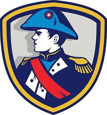 EPS 해외이미지 남자 유럽 유니폼 일러스트 자 그래픽 복고 군용 방패 프랑스어 나폴레옹 해외202004 해외일러스트 문자 옷 나라 문구용품 군대 사람 파일형식 벡터 이미지허브