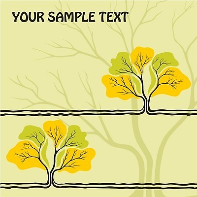 EPS 해외이미지 나무 백그라운드 일러스트 타이포그라피 사람없음 연두색 빈티지 해외202004 해외일러스트 식물 문자 컨셉 초록색 파일형식 벡터 이미지허브