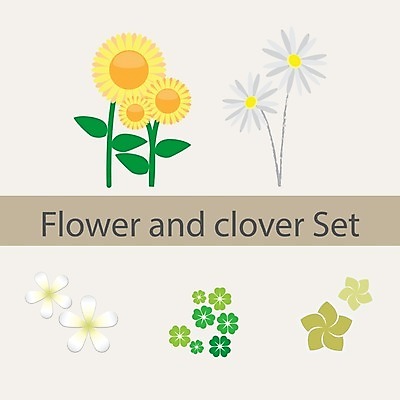 EPS 해외이미지 디자인 꽃 백그라운드 잎 꽃무늬 패턴 일러스트 자연 추상 해바라기 미술 초록색 여름 세트 컬러풀 노란색 봄 수확 흰색 클로버 수집 데이지 내추럴 스타일 해외202004 해외일러스트 식물 계절 컬러 무늬 농업 문화예술 생태계 파일형식 벡터 이미지허브