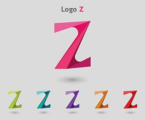 EPS 해외이미지 모양 디자인 분홍색 오렌지 일러스트 빨간색 초록색 파란색 컬러풀 보라색 심볼 사인 Z 해외202004 해외일러스트 알파벳 컬러 과일 파일형식 벡터 이미지허브