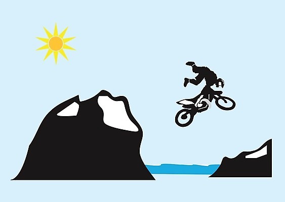 EPS 해외이미지 스포츠 십자가 일러스트 장난 교통시설 자국 하늘 산 야외 파란색 운동 태양 자전거 점프 경쟁 오토바이 게임 바퀴 승차 헬멧 묘기 속도 순환 먼지 모터 고립 라이더 레이서 비포장도로 해외202004 해외일러스트 자연요소 도로 컬러 교통 컨셉 모션 놀이 건강 바이크 보호장비 시설 파일형식 벡터 이미지허브