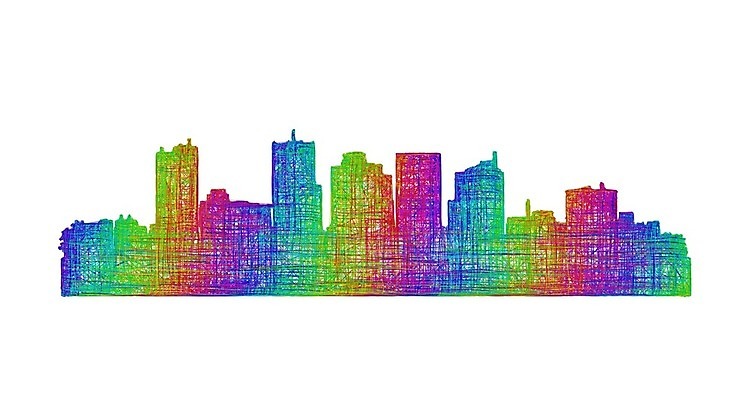 EPS 해외이미지 디자인 실루엣 선 무지개 일러스트 추상 파노라마 미술 건물 장식 가로 도시풍경 컬러풀 고층빌딩 줄무늬 도시 도심 심볼 그림 윤곽 애리조나 스카이라인 부화 랜드마크 봉황 해외202004 해외일러스트 자연요소 건축물 컬러 무늬 문화예술 촬영기법 풍경 빌딩 미국 파일형식 벡터 이미지허브