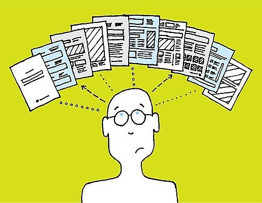 EPS 해외이미지 디자인 컨셉 생각 일러스트 아이디어 책 자료 그룹 선택 계획 디자이너 편지 계약 보고서 서식 문서 페이지 나눔 그래픽디자이너 정보매체 사용자 해외202004 해외일러스트 직업 비즈니스 파일형식 벡터 이미지허브