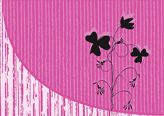 EPS 해외이미지 계절 꽃 분홍색 백그라운드 꽃무늬 일러스트 자연 장식 여름 검은색 봄 그늘 생태학 해외202004 해외일러스트 식물 교육 컬러 무늬 생태계 파일형식 벡터 이미지허브