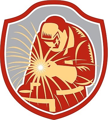 EPS 해외이미지 남자 산업 일러스트 노동자 그래픽 금속 복고 방패 고립 용접 용접공 내려보기 해외202004 해외일러스트 직업 모션 재질 사람 파일형식 벡터 이미지허브