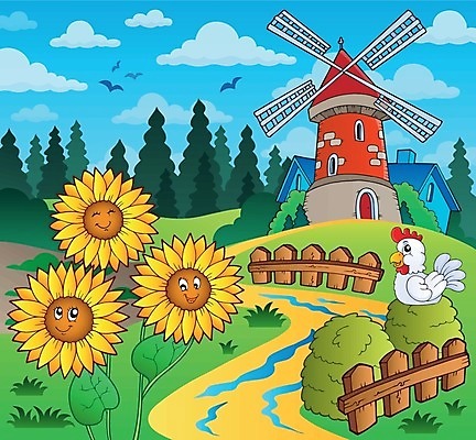 EPS 해외이미지 식물 동물 꽃 행복 길 농업 일러스트 자연 조류 바람 해바라기 미술 미소 건물 그래픽 울타리 농장 농경지 탑 치킨 풍차 성장 벚꽃 시골 그리기 건초더미 볏짚 언덕 그림 웅덩이 수탉 방앗간 해외202004 해외일러스트 자연요소 건축물 감정 산업 모션 날씨 문화예술 표정 담장 닭 건초 짚 수컷 생태계 닭고기요리 파일형식 벡터 더미 이미지허브