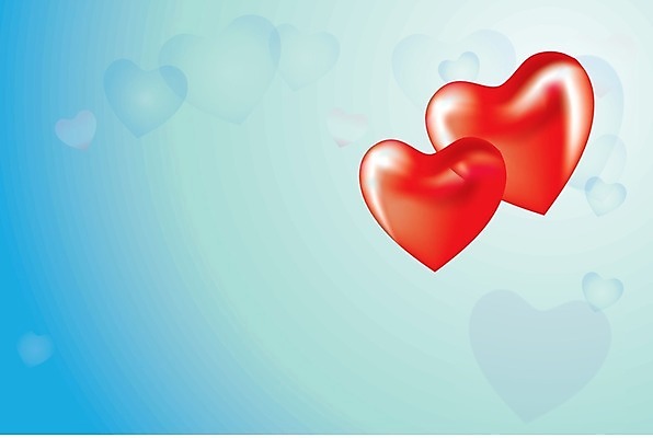 EPS 해외이미지 모양 디자인 문화 일러스트 추상 사랑 장식 빨간색 파란색 하트 심볼 블러 카피스페이스 해외202004 해외일러스트 감정 컬러 무늬 공백 파일형식 벡터 이미지허브