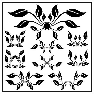 EPS 해외이미지 모양 식물 디자인 꽃 실루엣 잎 꽃무늬 곡선 일러스트 자연 프레임 미술 그래픽 장식 세트 검은색 수확 소용돌이 화려 우아함 두루마리 수집 심볼 복고 엘리먼트 스타일 해외202004 해외일러스트 선 컬러 컨셉 무늬 농업 문화예술 촬영기법 회오리 생태계 파일형식 벡터 이미지허브