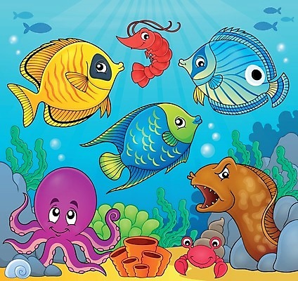 EPS 해외이미지 동물 바다 일러스트 부분 자연 새우 갑각류 어류 미술 물 머리 바닷속 수중 게 바위 산호 장어 생태계 지느러미 문어 촉수 서식지 동물상 소금물 테마 해외202004 해외일러스트 자연요소 문화예술 연체동물 신체부위 조형물 수중동물 돌_바위 자포동물 파일형식 벡터 이미지허브