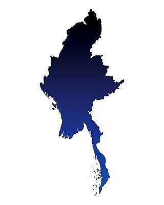 EPS 해외이미지 선 여행 백그라운드 지도 일러스트 파란색 윤곽 고립 미얀마 지리 해외202004 해외일러스트 아시아 컬러 파일형식 벡터 이미지허브