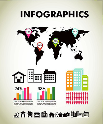 EPS 해외이미지 디자인 지도 일러스트 비즈니스 통계 그래프 사람없음 인포그래픽 정보 해외202004 해외일러스트 파일형식 벡터 이미지허브