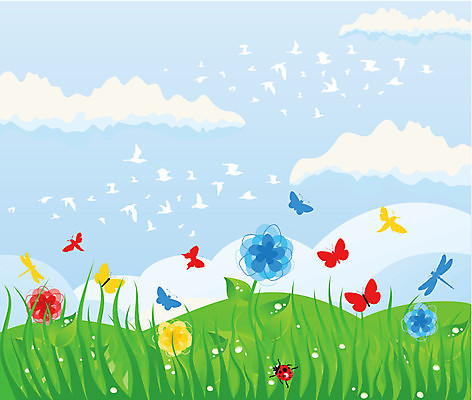 EPS 해외이미지 식물 동물 디자인 꽃 실루엣 나비 곤충 잎 패턴 밭 일러스트 자연 조류 휴식 연꽃 잔디 초록색 여름 디지털 스파 페인트 봄 성장 기도 화려 그리기 닫기 잠자리 고립 동물상 해외202004 해외일러스트 계절 컬러 컨셉 무늬 농업 모션 촬영기법 조형물 생태계 파일형식 벡터 이미지허브