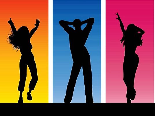 EPS 해외이미지 여자 남자 행복 실루엣 음악 백그라운드 일러스트 사람 파티 댄서 춤 은색 디스코 해외202004 해외일러스트 직업 감정 컬러 문화예술 촬영기법 이벤트 파일형식 벡터 이미지허브