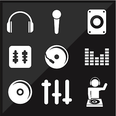 EPS 해외이미지 디자인 음악 파도 일러스트 통신 놀이 미술 세트 픽토그램 검은색 헤드폰 확성기 소리 장비 에너지 CD 흰색 네트워크 볼륨 시원함 믹서 DJ 심볼 마이크 오디오 스테레오 되감기 벙어리 베터리 시리즈 해외202004 해외일러스트 바다 컬러 음향기기 문화예술 전자제품 파일형식 벡터 이미지허브