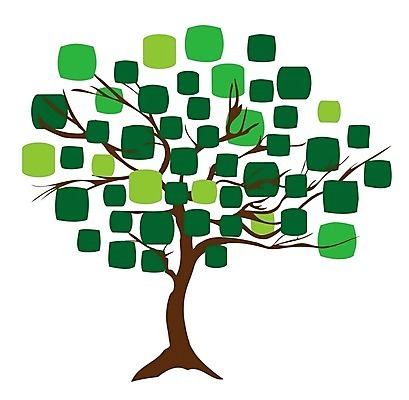 EPS 해외이미지 나무 일러스트 추상 사람없음 초록색 해외202004 해외일러스트 식물 컬러 무늬 파일형식 벡터 이미지허브