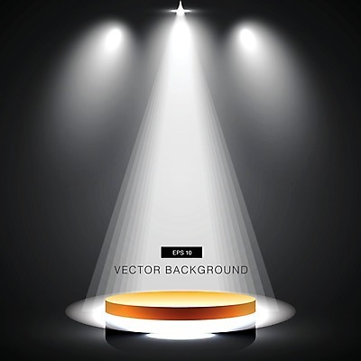 EPS 해외이미지 디자인 백그라운드 일러스트 사람없음 빛 파티 검은색 축제 무대 램프 축하 극장 클럽 스포트라이트 빛망울 지휘대 해외202004 해외일러스트 컬러 컨셉 조명 이벤트 파일형식 벡터이미지허브 