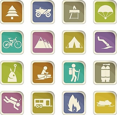 EPS 해외이미지 나무 일러스트 낚시 텐트 세트 여행객 소나무 모닥불 바비큐 스카이다이빙 다이빙 낙하산 카누 사이클링 해외202004 해외일러스트 식물 음식 불 레저 캠핑도구 사람 수영 수상스포츠 익스트림스포츠 육상스포츠 수중스포츠 파일형식 벡터 이미지허브