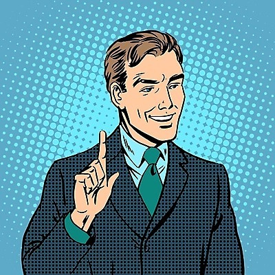 EPS 해외이미지 응시 남자 일러스트 한명 미소 정장 손짓 상반신 성인 비즈니스맨 복고 팝아트 카툰스타일 성인남자한명만 해외202004 하프톤 해외일러스트 1 시선 옷 컬러 비즈니스 모션 표정 사람 직장인 그림 남자한명만 성인남자만 파일형식 벡터 이미지허브