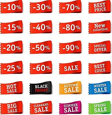 EPS 해외이미지 리본 일러스트 사람없음 라벨 세일 쿠폰 해외202004 해외일러스트 프레임 파일형식 벡터 이미지허브