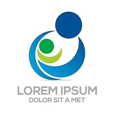 EPS 해외이미지 곡선 일러스트 비즈니스 사람모양 사람없음 원형 심볼 브랜딩 해외202004 해외일러스트 모양 도형 선 파일형식 벡터 이미지허브