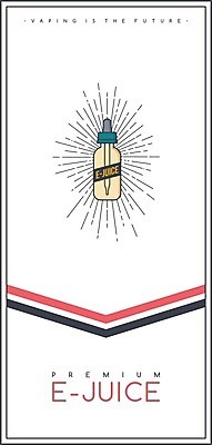 EPS 해외이미지 템플릿 포스터 일러스트 담배 주스 흐름 액체 연기 탱크 감싸기 니코틴 해외202004 해외일러스트 음료 컨셉 모션 파일형식 벡터 이미지허브