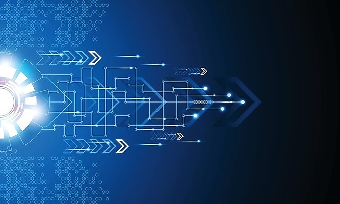 EPS 해외이미지 디자인 컨셉 일러스트 추상 미래 사람없음 그래픽 파란색 디지털 해외202004 해외일러스트 컬러 무늬 파일형식 벡터 이미지허브