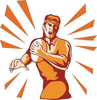 EPS 해외이미지 스포츠 일러스트 럭비 노력 점수 플레이어 해외202004 해외일러스트 구기 파일형식 벡터 이미지허브