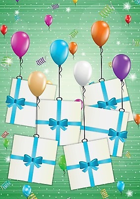 EPS 해외이미지 디자인 기념일 행복 리본 종이 백그라운드 일러스트 추상 휴가 기념 선물 이벤트 장식 초록색 컬러풀 파티 유행 축제 놀람 기쁨 축하 인사 신용카드 생일 초대 꽃가루 풍선 해외202004 해외일러스트 감정 컬러 컨셉 무늬 표정 금융 예절 가루 파일형식 벡터 이미지허브
