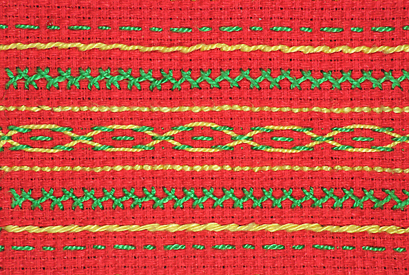 포토 JPG 해외이미지 디자인 선 백그라운드 패턴 취미 사람없음 장식 가로 빨간색 초록색 컬러풀 달리기 노란색 면 실 바느질 질감 땀 매듭 심플 자수 짜임 평행 대칭 줄서기 평야 핸드메이드 해외202004 해외포토 컬러 무늬 모션 자연 파일형식 이미지허브