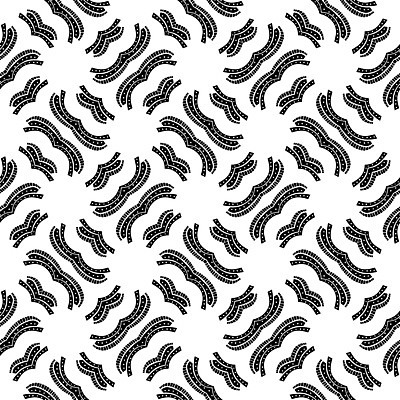 EPS 해외이미지 디자인 백그라운드 패턴 일러스트 벽지 추상 검은색 줄무늬 소용돌이 흰색 타일 정사각형 해외202004 해외일러스트 도형 컬러 무늬 회오리 파일형식 벡터 이미지허브