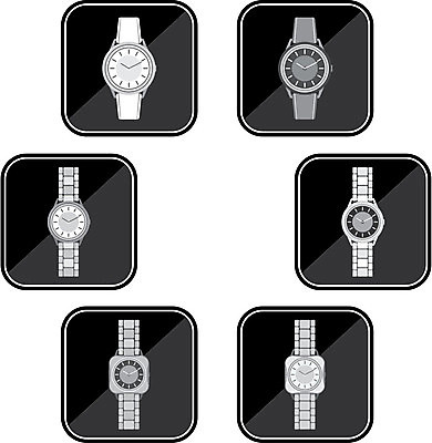 EPS 해외이미지 디자인 여자 시계 컨셉 일러스트 팔찌 미술 그래픽 장식 세트 유행 금속 검은색 흰색 시간 원형 화려 그룹 클래식 우아함 수집 손목 심볼 손목시계 오브젝트 사인 그림 다이얼 태엽 엘리먼트 스타일 시리즈 해외202004 해외일러스트 도형 컬러 장신구 재질 문화예술 사람 신체부위 파일형식 벡터 이미지허브