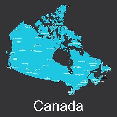 EPS 해외이미지 모양 지도 캐나다 북아메리카 일러스트 그래픽 도시 윤곽 몬트리올 토론토 벤쿠버 앨버타 해외202004 해외일러스트 아메리카 파일형식 벡터 이미지허브