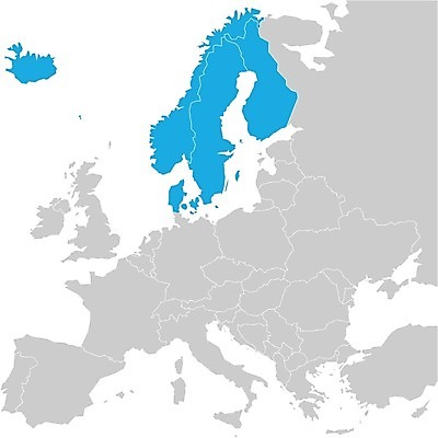 EPS 해외이미지 모양 디자인 유럽 바다 지도 일러스트 텍스트 부분 벽지 덴마크 스웨덴 노르웨이 핀란드 아이슬란드 파란색 라벨 유로 흰색 이름 그룹 플랫 땅 대륙 심플 지역 북쪽 스칸디나비아 엘리먼트 전국 지리 해외202004 해외일러스트 나라 컬러 돈 프레임 북유럽 방향 파일형식 벡터 이미지허브