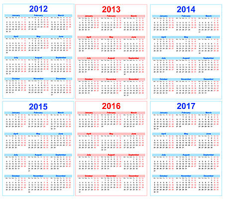 EPS 해외이미지 템플릿 백그라운드 일러스트 추상 미술 빨간색 파란색 세트 달력 날짜 12월 4월 6월 9월 11월 2014년 주말 2015년 일요일 1월 8월 10월 7월 2월 월 2016년 목요일 수요일 월요일 토요일 화요일 2017년 해외202004 해외일러스트 컬러 무늬 문화예술 연도 요일 파일형식 벡터 이미지허브