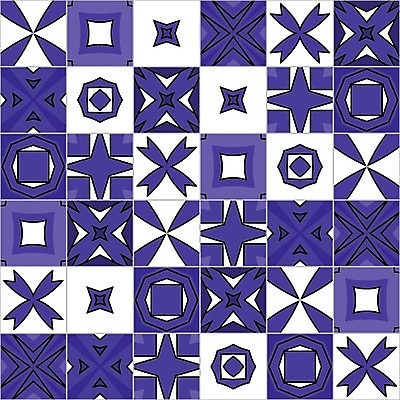 EPS 해외이미지 디자인 패턴 일러스트 벽지 추상 장식 보라색 검은색 흰색 타일 포장지 묘사 정사각형 라일락 엘리먼트 해외202004 해외일러스트 도형 꽃 컬러 무늬 포장 파일형식 벡터 이미지허브