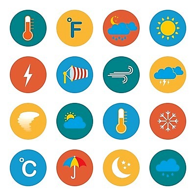 EPS 해외이미지 구름 일러스트 우산 자연 바람 날씨 여름 세트 태양 웹 인포그래픽 습기 달 눈송이 플랫 어플리케이션 떨어짐 온도계 예측 수집 심볼 사인 폭풍 온도 인터페이스 해외202004 해외일러스트 자연요소 계절 컨셉 인터넷 눈 생태계 파일형식 벡터 이미지허브
