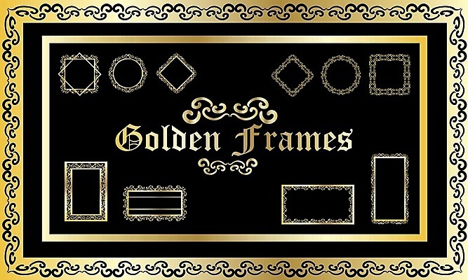 EPS 해외이미지 일러스트 프레임 타이포그라피 글자캘리그라피 사람없음 라벨 사각형 검은색 금색 빈티지 클래식 고급 해외202004 해외일러스트 도형 문자 컬러 컨셉 캘리그라피 파일형식 벡터 이미지허브