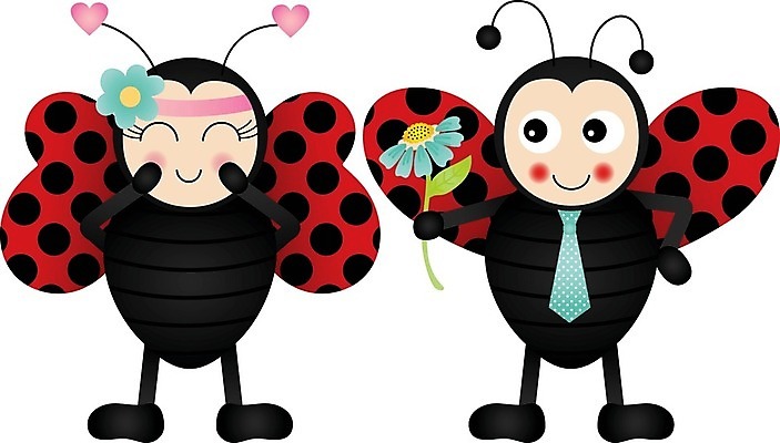 EPS 해외이미지 클립아트 행복 곤충 꽃무늬 일러스트 자연 발렌타인데이 선물 사랑 그래픽 장식 반려동물 봄 만화 딱정벌레 무당벌레 고립 동물상 스크랩북 해외202004 해외일러스트 동물 계절 꽃 감정 무늬 데이이벤트 조형물 생태계 파일형식 벡터 이미지허브