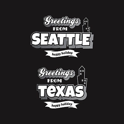 EPS 해외이미지 디자인 포스터 종이 40대 여행 북아메리카 일러스트 휴가 미술 타이포그라피 미국 수확 인사 메시지 편지 사인 복고 엽서 방문 판지 시애틀 텍사스 해외202004 해외일러스트 문자 중년 농업 문화예술 아메리카 예절 파일형식 벡터 이미지허브