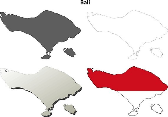 EPS 해외이미지 디자인 실루엣 섬 여행 백그라운드 지도 일러스트 세트 3D 공백 경계선 윤곽 영토 발리 인도네시아 지역 고립 분할 디테일 해외202004 해외일러스트 아시아 선 촬영기법 디지털합성 경계 파일형식 벡터 이미지허브