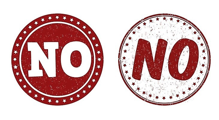 EPS 해외이미지 일러스트 잉크 빨간색 도장 라벨 금지 거절 심볼 사인 고무 우표 고립 그런지 부정 부정적 각인 해외202004 해외일러스트 감정 컬러 컨셉 프레임 파일형식 벡터 이미지허브