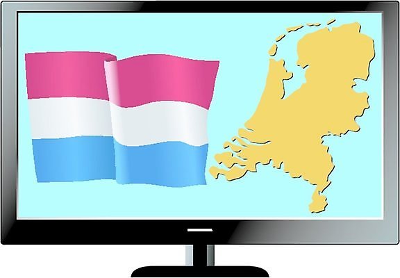 EPS 해외이미지 백그라운드 지도 인터넷 일러스트 추상 프레임 컴퓨터 세트 스크린 텔레비전 깃발 네덜란드 전국 해외202004 해외일러스트 유럽 무늬 전자제품 파일형식 벡터 이미지허브