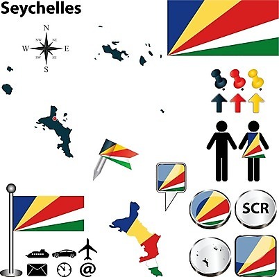 EPS 해외이미지 모양 템플릿 실루엣 여행 지도 일러스트 아프리카 경계선 깃발 땅 심볼 사인 지역 세이셸 공화국 전국 지도책 지리 해외202004 해외일러스트 나라 선 촬영기법 책 경계 파일형식 벡터 이미지허브