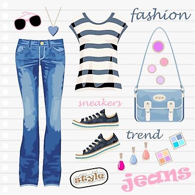 EPS 해외이미지 디자인 옷 여자 백그라운드 운동화 신발 가방 일러스트 텍스트 미술 그래픽 파란색 쇼핑 세트 선글라스 유행 청바지 직물 그룹 정상 시원함 디자이너 수집 날씬함 심볼 오브젝트 그림 고립 엘리먼트 스타일 해외202004 해외일러스트 직업 잡화 안경 컬러 바지 문화예술 사람 몸매 파일형식 벡터 이미지허브