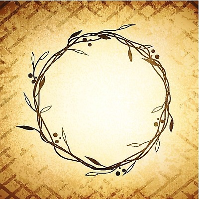 EPS 해외이미지 식물 결혼 잎 꽃무늬 일러스트 프레임 장식 화환 수확 나뭇가지 원형 화려 그런지 카피스페이스 해외202004 해외일러스트 도형 나무 꽃 컨셉 무늬 농업 이벤트 공백 파일형식 벡터 이미지허브