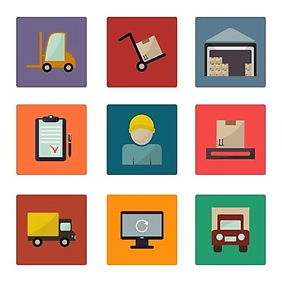 EPS 해외이미지 디자인 산업 일러스트 비즈니스 교통시설 노동자 컴퓨터 세트 상자 상점 화물 플랫 상품 컨테이너 창고 서비스 마차 패키지 짐차 지게차 물류 경영 로딩 분배 수입 체크리스트 목차 해외202004 해외일러스트 직업 교통수단 교통 자동차 전자제품 운송업 중장비 시설 파일형식 벡터 이미지허브