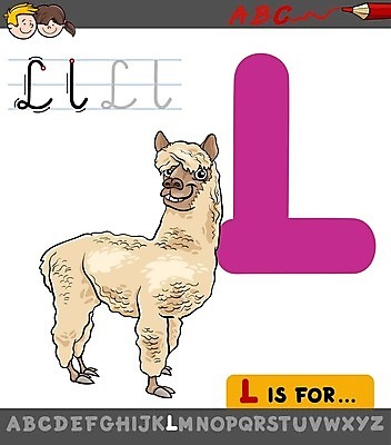 EPS 해외이미지 알파벳 영어 교육 일러스트 타이포그라피 사람없음 L 해외202004 해외일러스트 문자 파일형식 벡터 이미지허브